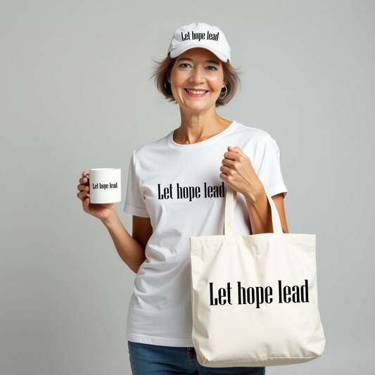 Let hope lead Unisex garment-dyed heavyweight t-shirt