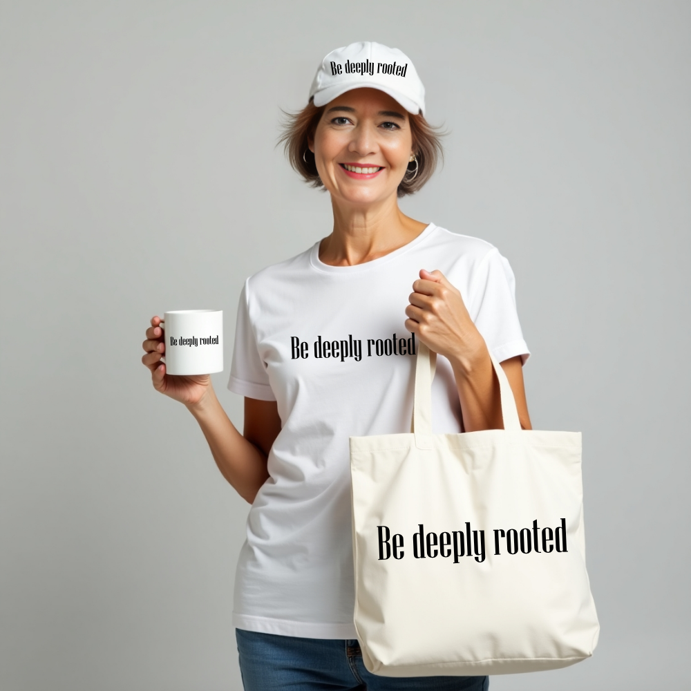 Be deeply rooted Unisex garment-dyed heavyweight t-shirt