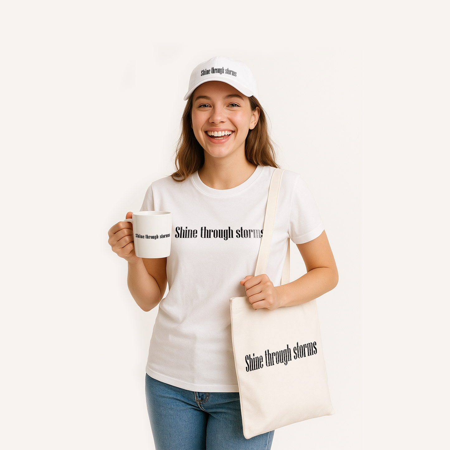 Shine through storms Unisex garment-dyed heavyweight t-shirt