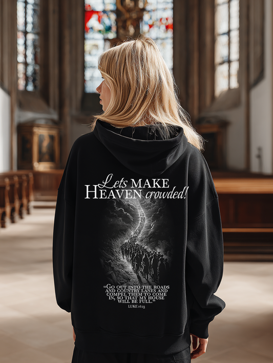 Lets make Heaven crowded Oversized heavyweight hoodie