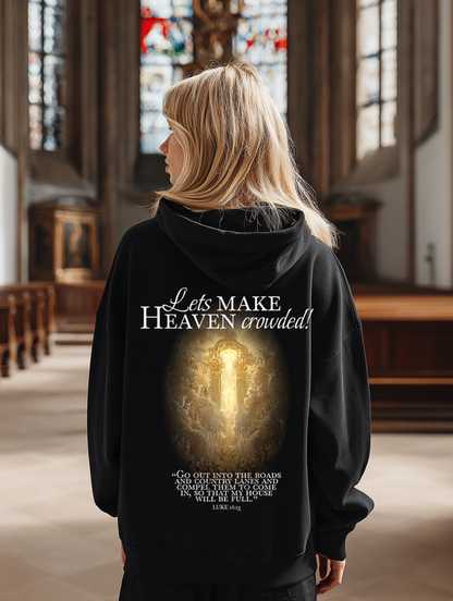 Lets make Heaven crowded Oversized heavyweight hoodie