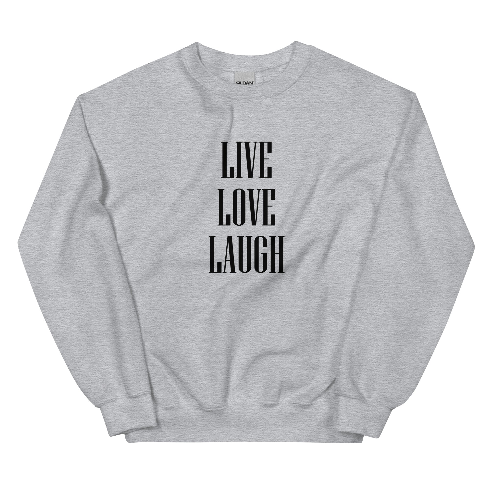 Live love laugh Unisex Sweatshirt – Creative Canvas Designers